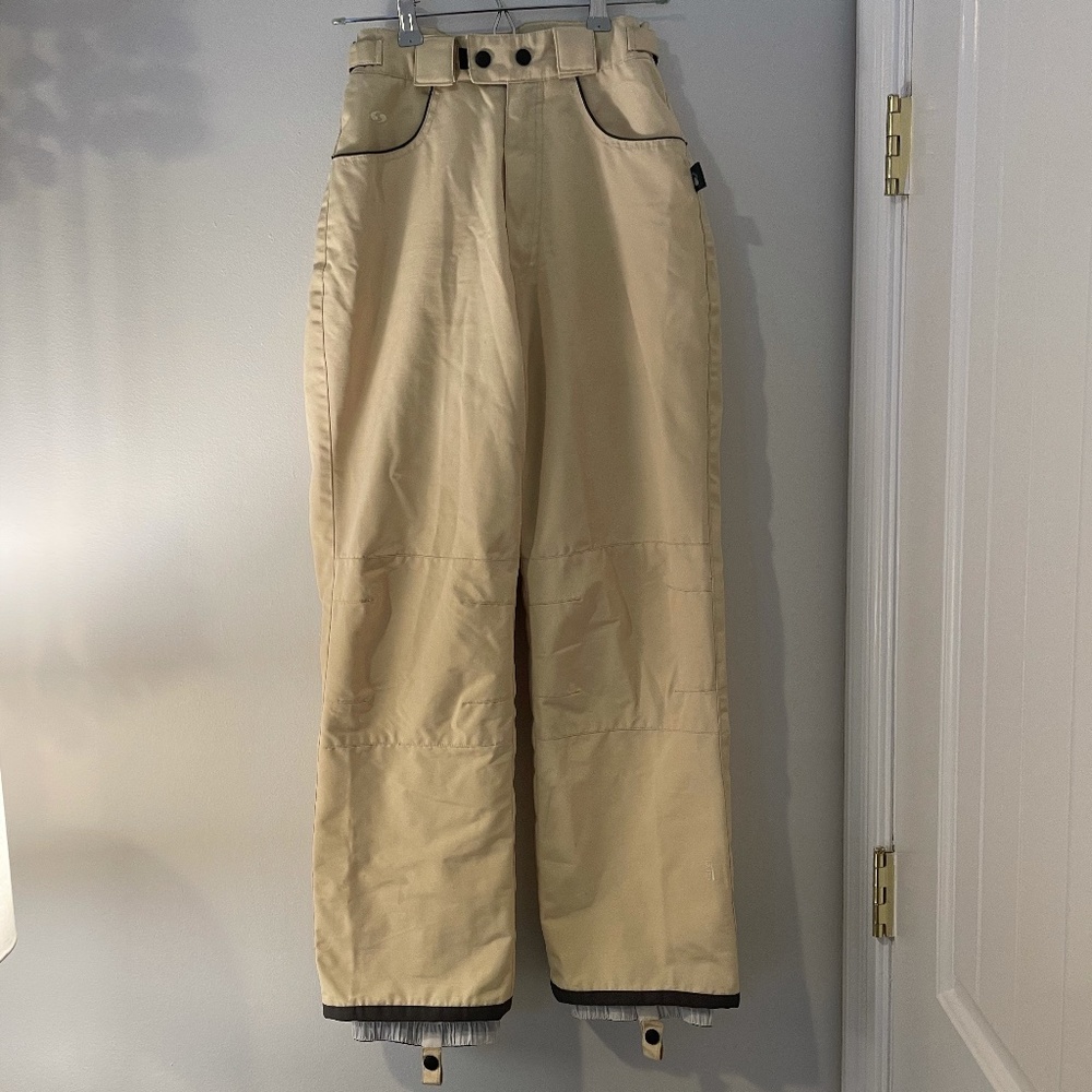 Etirel Snow Motion Vintage Yellow Ski Pants